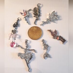 Balerina,fairy,marmaid Charms